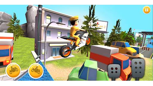 Chota little Singham Bike Game screenshot 5