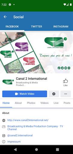 Canal 2 International screenshot 1