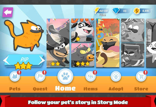 Pets Race - Fun Multiplayer PvP Online Racing Game screenshot 13