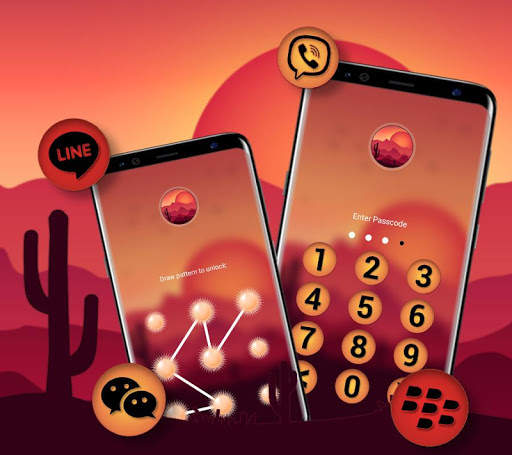 Sunrise Painting Launcher Theme screenshot 3