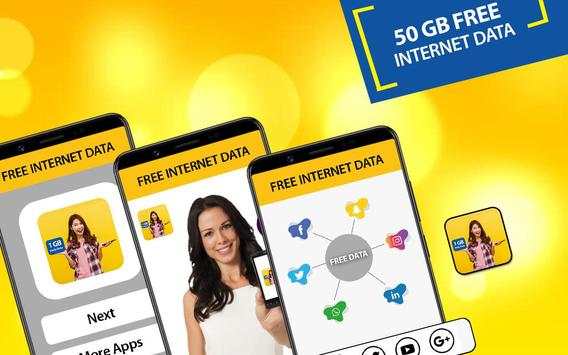 Free data internet free 3g 4g Free MB Prank screenshot 4