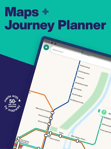 Munich Metro - MVG map and route planner screenshot 13