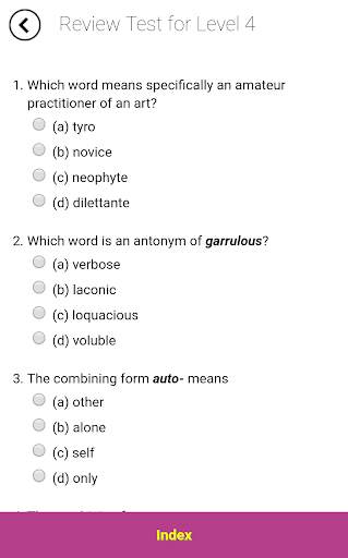 Verbal Advantage - Level 4 screenshot 5