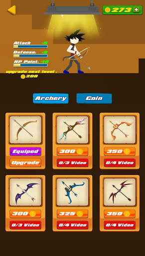 Stickman Bow Fight screenshot 1