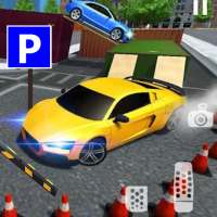 Hard Crazy Car Parking Game 3d - Car Driving 2019 logo