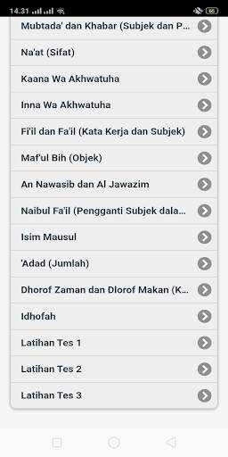 Kaidah Bahasa Arab 2 تصوير الشاشة