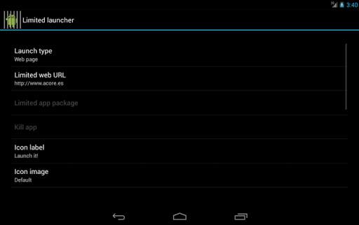 Limited Launcher screenshot 4