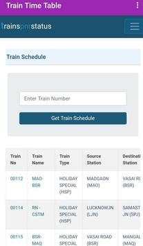 IRCTC Live Train Status PNR Status Time Table 2020 screenshot 5