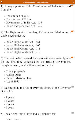 Indian Constitution, Polity & Governance (Free) screenshot 14