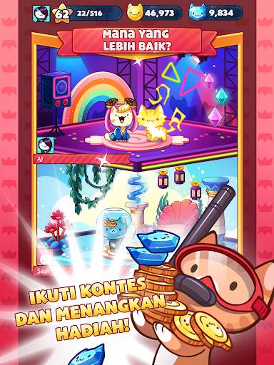 Game Kucing - Cat Collector! screenshot 10