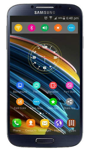 Mate 20 Pro Launcher Theme screenshot 2