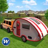 Camper Van Trailer Truck Driving Simulator 1.2
