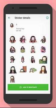 Demon Hunter Slayer Sticker screenshot 3