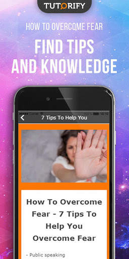 How to Overcome Fear - Tips and Knowledge screenshot 2