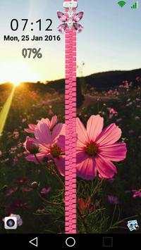 Photo Zipper Lock Screen screenshot 5