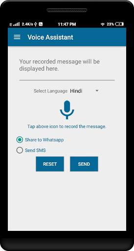 Voice Assistant for Message screenshot 2