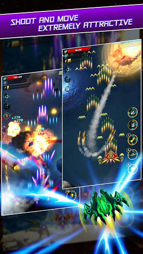 Galaxy Shooter: Wings Fighting   Idle Boss 2020 screenshot 1