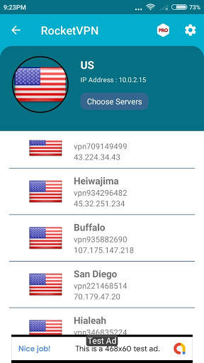Rocket vpn screenshot 6