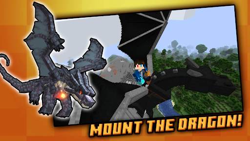 DRAGONS mod for Minecraft PE screenshot 2