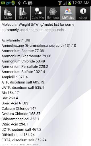 Solution Calculator Lite screenshot 6