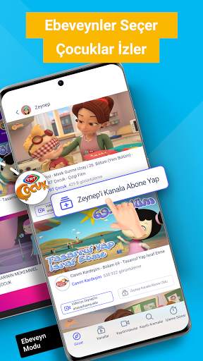 Güvenli Çocuk Videoları: Yubi Kids screenshot 2