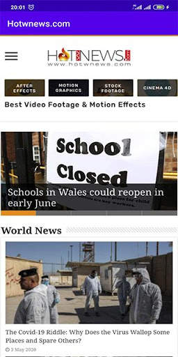 Hot World News / Daily News screenshot 1