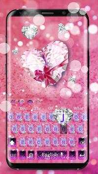 Pink Diamond Keyboard screenshot 1