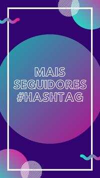 Ganhar Seguidores Melhores Hashtags Instagram screenshot 1