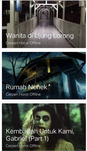 Kumpulan Cerpen Horor Offline screenshot 1