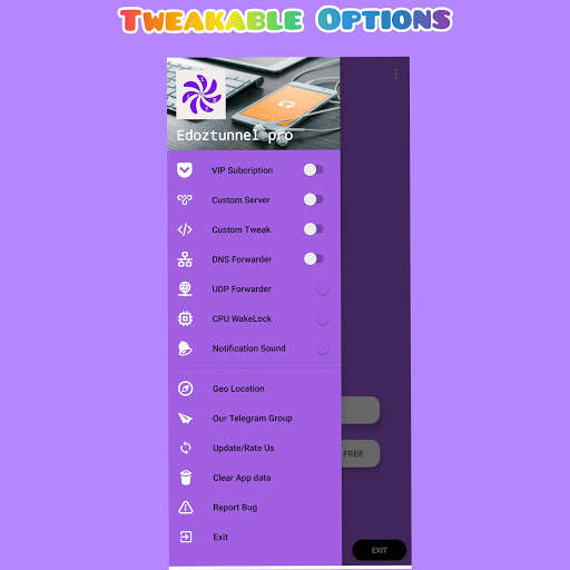 Edoztunnel Pro - Unlimited VPN screenshot 7