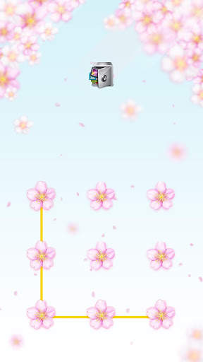 AppLock Live Theme Sakura screenshot 1