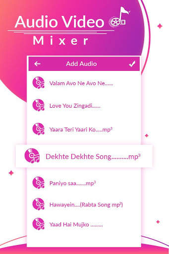 Audio Video Mixer : Add Audio to Video screenshot 4