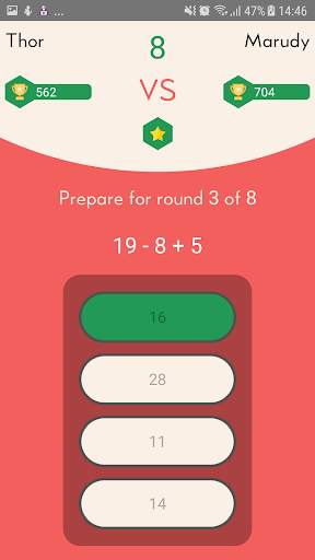 Math Warriors: 1vs1 game in real time screenshot 3