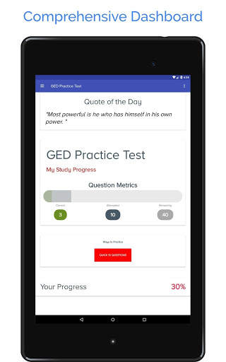 GED Practice Test (2021) скриншот 5