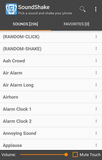 SoundShake free soundboard app screenshot 1