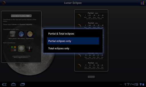 Lunar Eclipse Lite screenshot 10