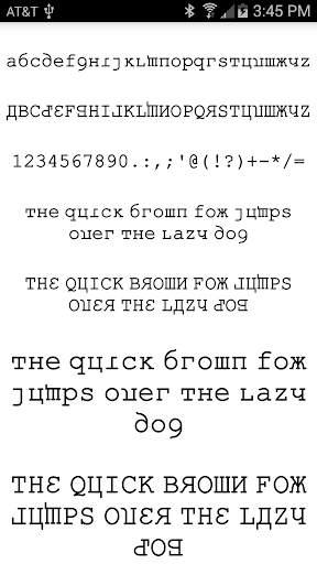 Stylish Fonts for FlipFont screenshot 5