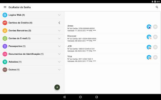 Ocultador de Senha e Gerente screenshot 8