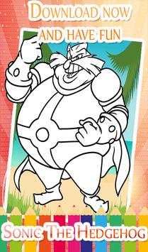 Advance Coloring book For Sonic Hero Dash screenshot 1