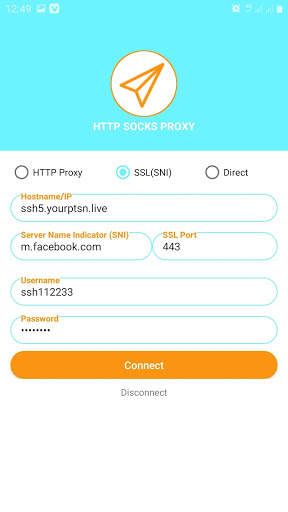 HTTP SOCKS PROXY Tunnel screenshot 3