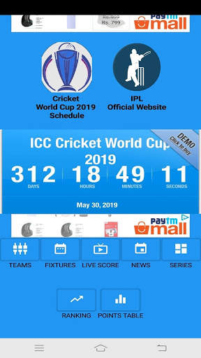 CRICKET LIVE SCORE screenshot 4