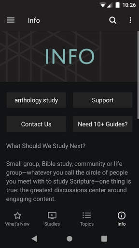 Anthology Studies screenshot 3