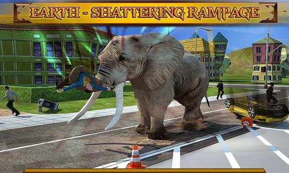 Angry Elephant Attack 3D स्क्रीनशॉट 3