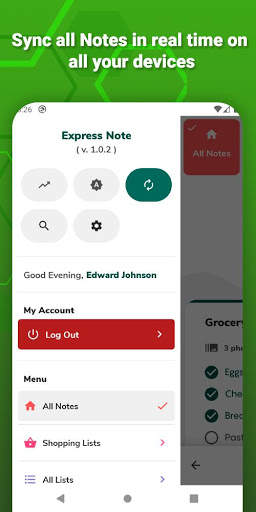 Express Note - Realtime Shopping List & Calendar screenshot 8