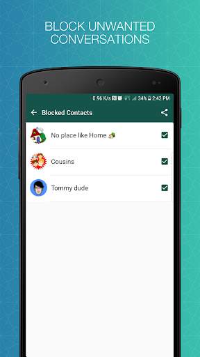 Hide bluetick online Read deleted WhatsApp message screenshot 7