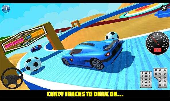 Superhero Car Super Stunts Driving Simulator screenshot 4