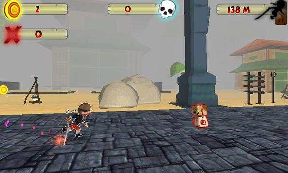 Ninja Zombie fighter screenshot 1