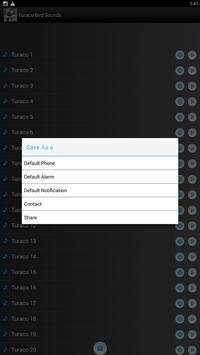 Turaco Bird Sounds Ringtones screenshot 2