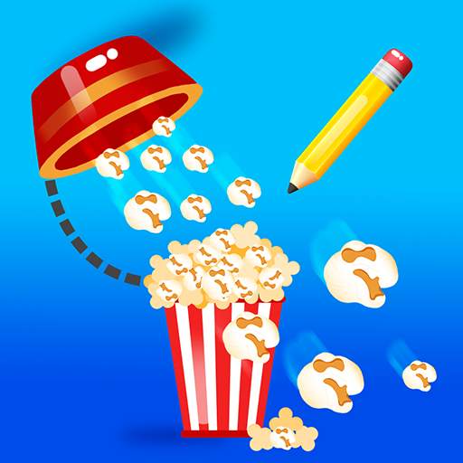 Happy Popcorn Glass Burst : offline game 1.0