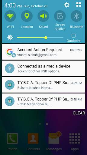 V S Patel Notification App screenshot 4